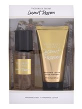 Victoria´s Secret Coconut Passion vyživující tělový spray 75 ml + tělové mléko 75 ml