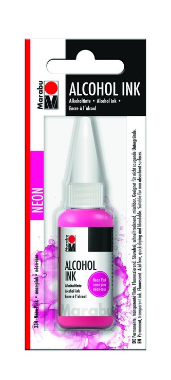 Marabu Alkoholový inkoust - Neonově růžový 20 ml