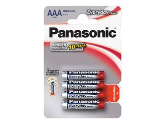 Baterie AAA (R03) alkalická PANASONIC Everyday Power 4BP