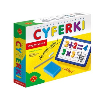 Cyferki magnetyczne w pudełku ALEX