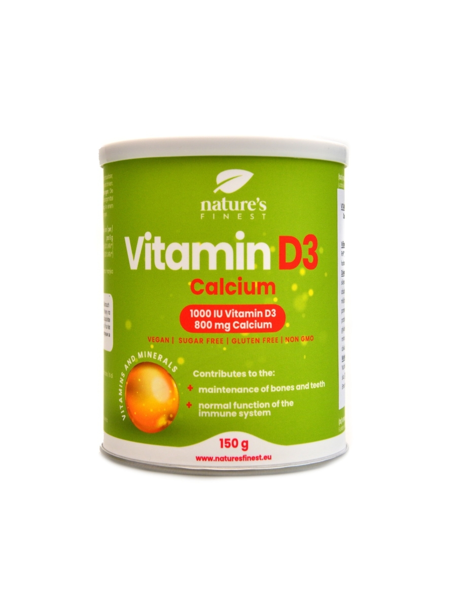 Nutrisslim - vitamín D3 1000 iu + vápnik 800 mg 150 g