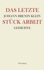Das letzte Stück Arbeit