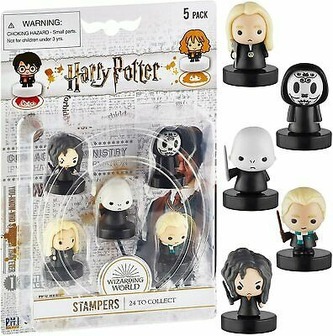 Figurka-razítko set 5 ks Harry Potter, více variant