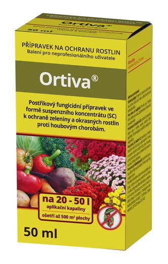 Prípravok proti hubovým chorobám AgroBio Ortiva 50 ml