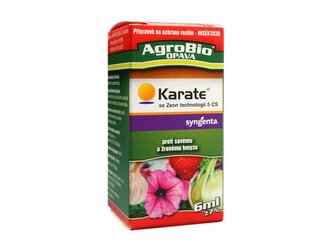 Prípravok proti hmyzu AgroBio Karate so Zeon technológiou 5 CS 6 ml