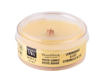 WoodWick Lemongrass & Lily Vonná svíčka 31 g unisex