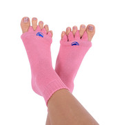 pro nožky Adjustační ponožky PINK L
