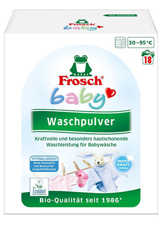Frosch EKO Baby prací prášek na kojenecké prádlo 1 215 g