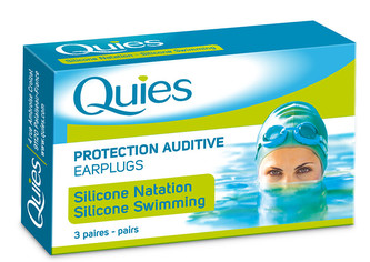 QUIES QUIES chránice pro plavání dospělí (3 páry)