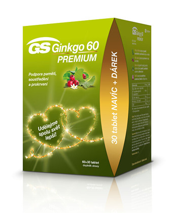 GreenSwan GS Ginkgo 60 Premium tbl. 60+30 edice 2020