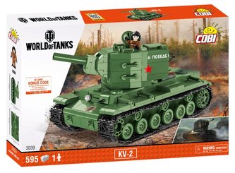 Stavebnice COBI - WOT KV-2, 595 k, 1 f