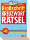 Mega Großschrift Kreuzworträtsel