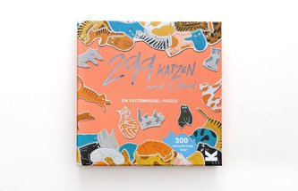 299 Katzen (und 1 Hund). Puzzle 300 Teile