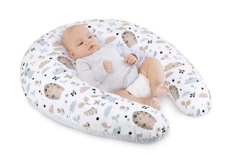 Kojicí polštář s povlakem na zip - ježeček - po obvodu 180 cm