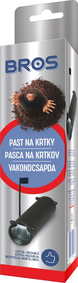Pasca na krtky BROS rúrková so signalizáciou