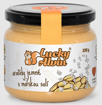 Lucky Alvin Arašídy jemné s mořskou solí 330 g