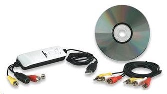 MANHATTAN Hi-Speed USB Audio/Video Grabber, střihová (zachytávací) karta