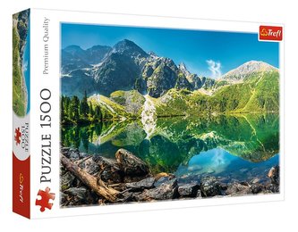 Puzzle 1500 Jazero Morskie Oko, Tatry TREFL