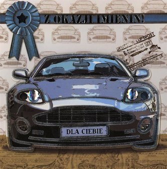 Karnet B6 Imieniny HM-200-701