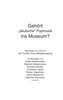 Gehört \"deutsche\" Popmusik ins Museum?