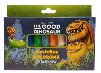 Plastelina 10 kolorów Dobry Dinozaur