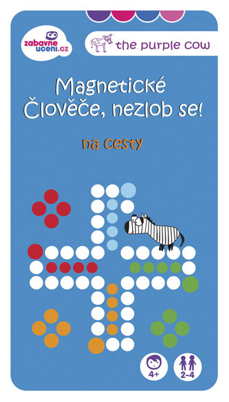 Magnetická hra Člověče, nezlob se! - na cesty