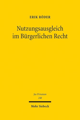 Nutzungsausgleich im Bürgerlichen Recht