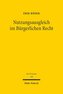 Nutzungsausgleich im Bürgerlichen Recht