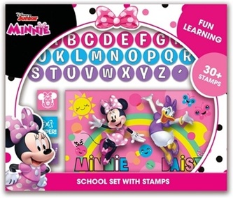 Školská súprava s pečiatkami Minnie