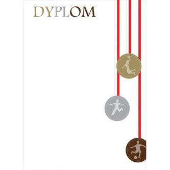Dyplom sportowy A4/20ark. Mistrzostwa