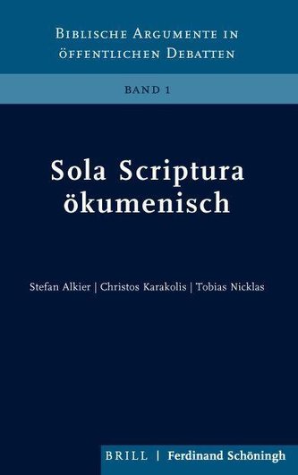 Sola Scriptura ökumenisch