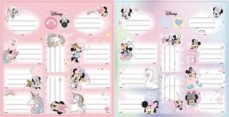 Naklejki na zeszyty Minnie Mouse
