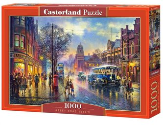 Puzzle 1000 Abbey Road 1930's CASTOR