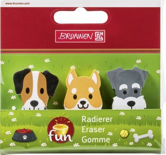 Brunnen Guma - pejskové 3 ks