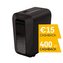 Skartovač Fellowes LX 65 P-4, Cross cut 4x40mm, 10 listů, 22l, Credit Card, černý - CASHBACK 400 Kč