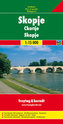 Freytag & Berndt Stadtplan Skopje. Ckonje