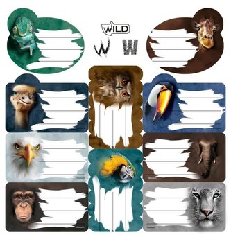 Naklejki na zeszyty Wild