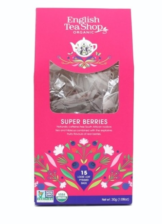 English Tea Shop Super ovocný čaj 15 pyramidek sypaného čaje