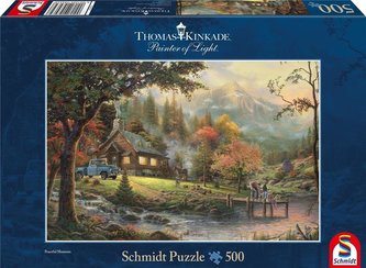 Puzzle PQ 500 Idylla nad jeziorem G3 Puzzle PQ 500 Idylla nad jeziorem G3