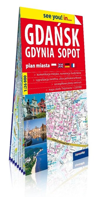 See you! in... Gdańsk, Gdynia, Sopot 1:26 000