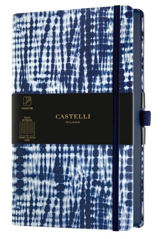 Notatnik 13x21cm linia Castelli Shibori Jute