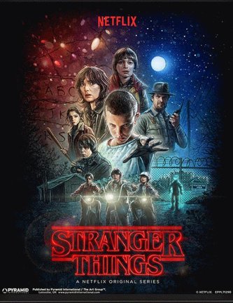 3D obraz Stranger Things