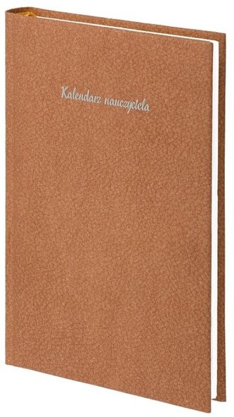 Kalendarz nauczyciela A5 2021/2022 tyg. brąz
