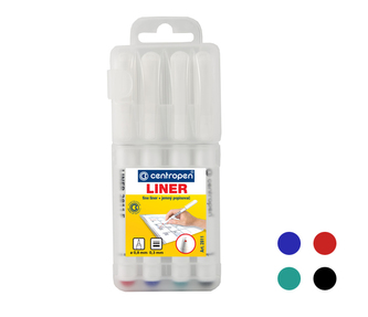 Popisovač CENTROPEN 2811/4 sa dodáva s 0,3 mm líniou