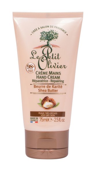 Le Petit Olivier Shea Butter Krém na ruce Repairing 75 ml pro ženy