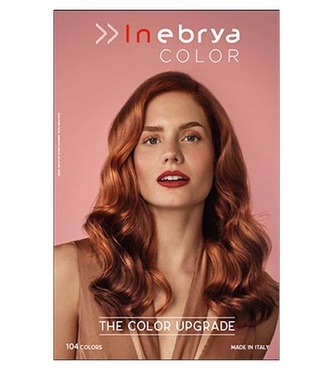 Inebrya Color vlasový vzorník 104 odstínů 22,2 x 33,7cm