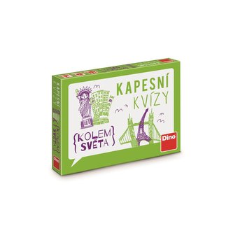 VRECKOVÉ KVÍZY - OKOLO SVETA Cestovná hra