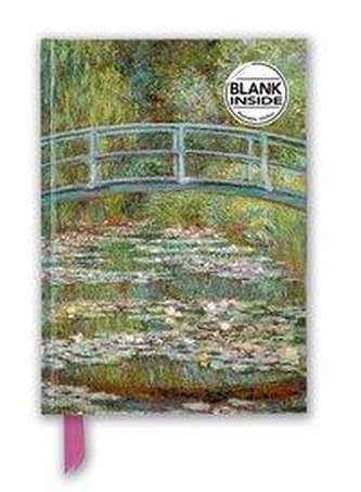 Claude Monet: Bridge Over a Pond for Water Lilies (Foiled Blank Journal)