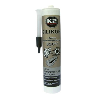 Silikón na utesnenie časti motora pri montáži K2 SILICONE BLACK 300g