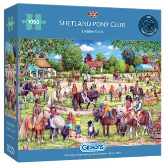 Puzzle 1000 Stadnina kuców szetlandzkich G3